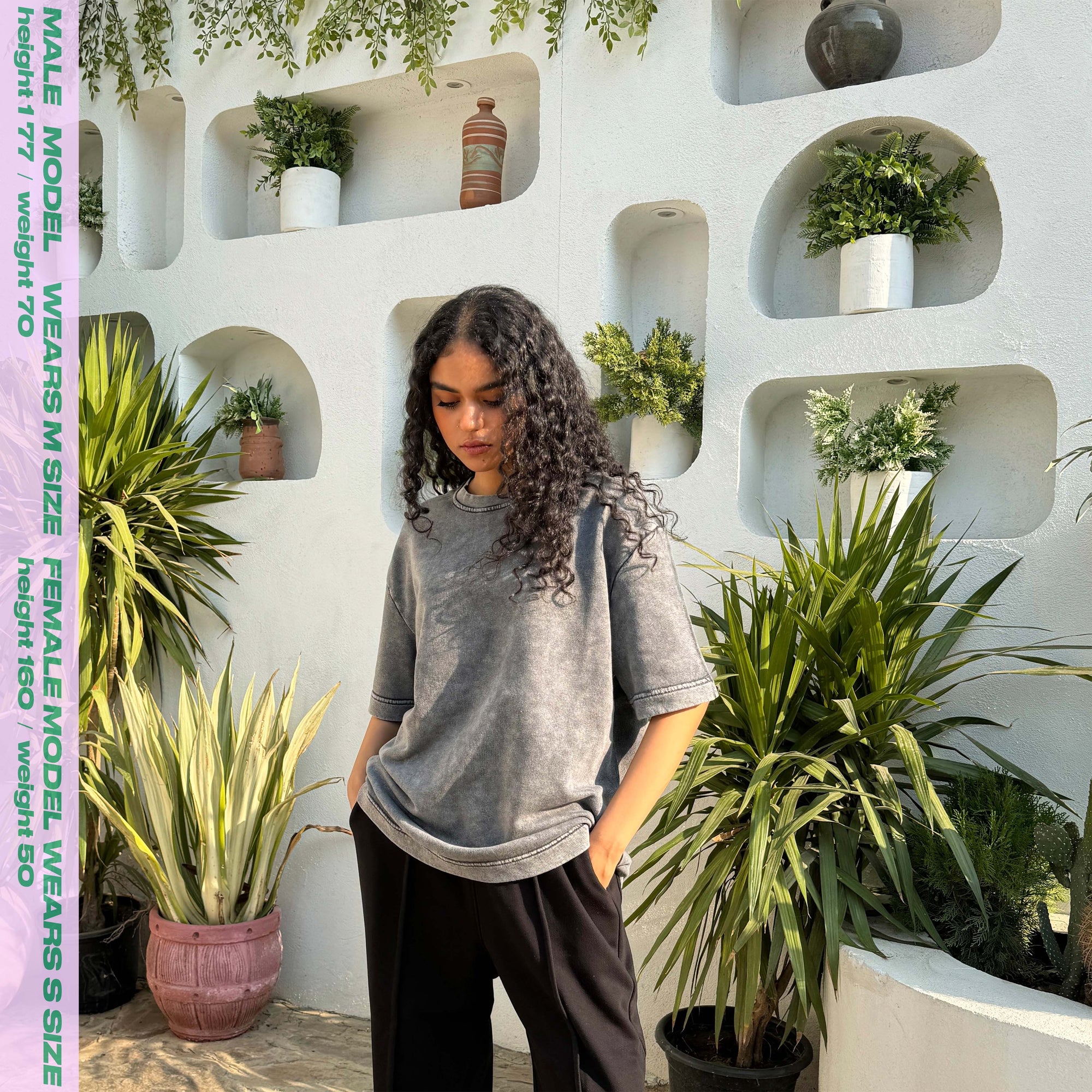 BOXY Tee Grey