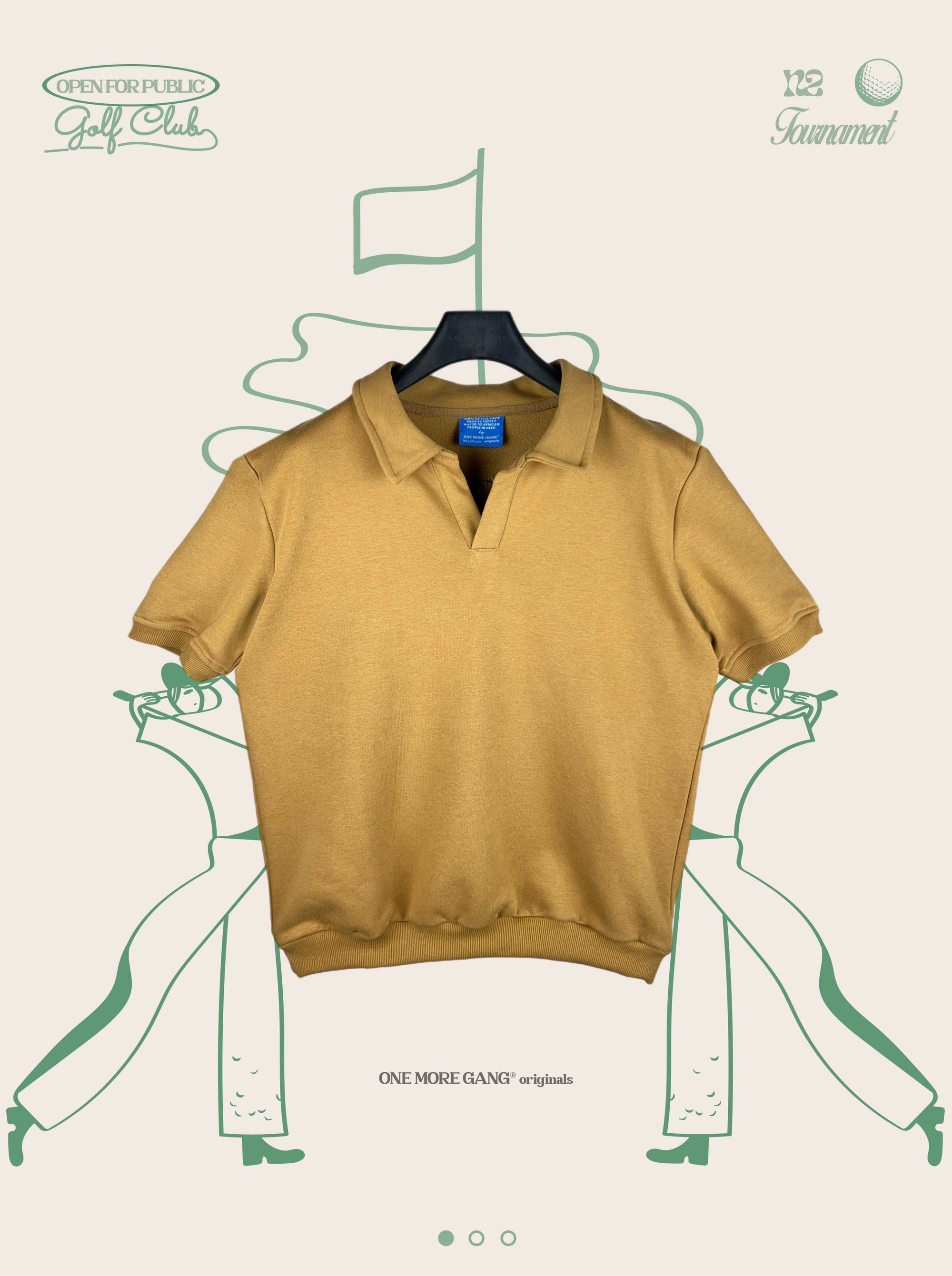 Olddays Polo Brown