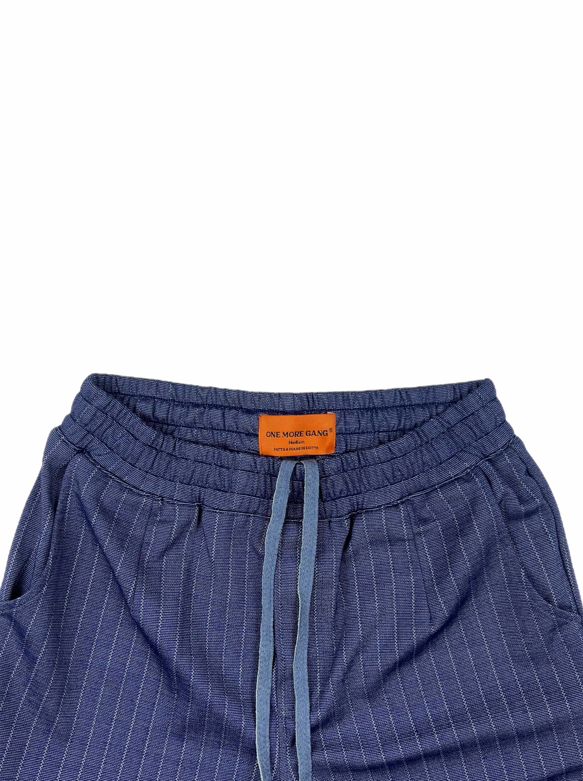 Striped Pants Blue