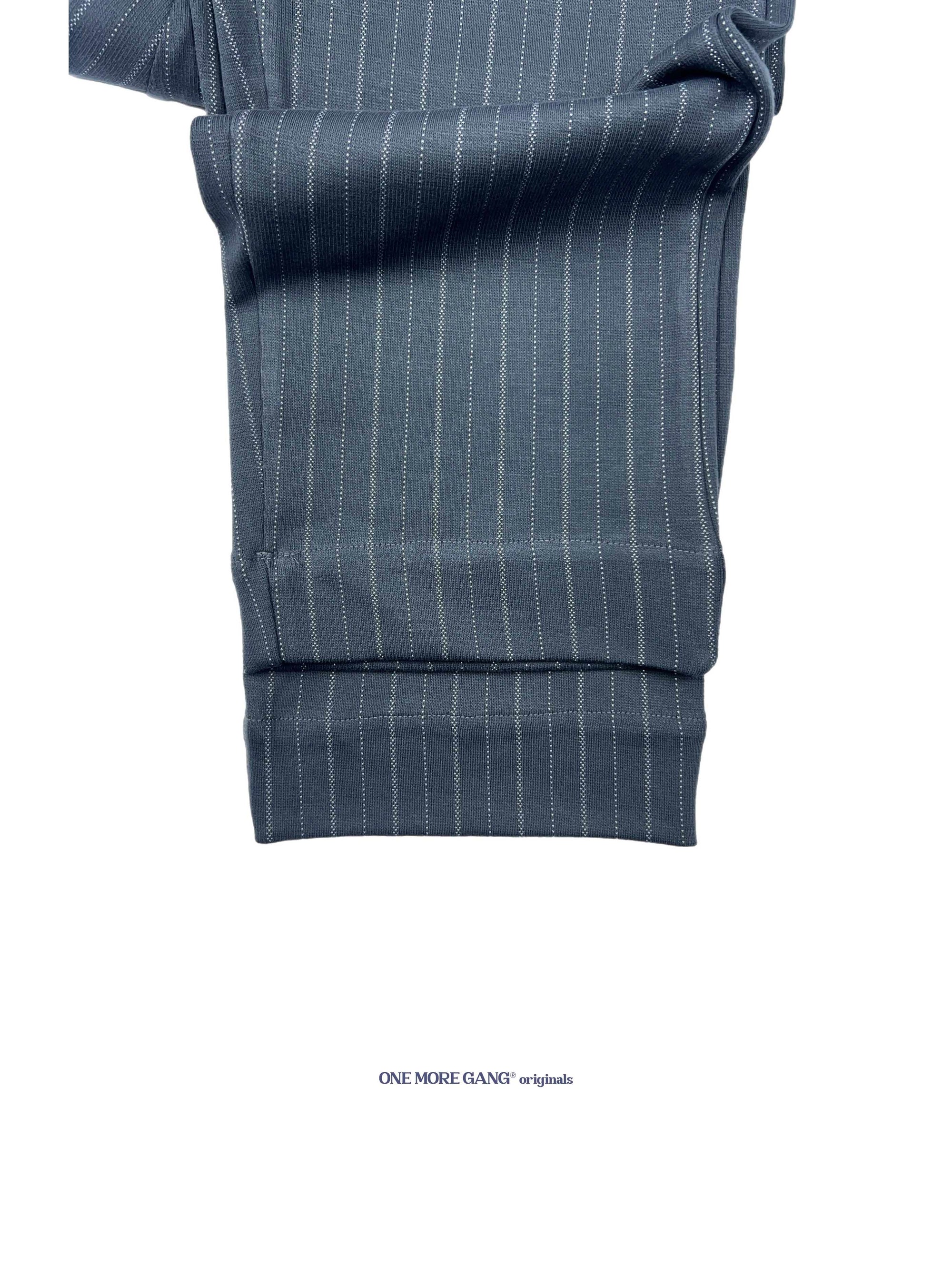 Striped Elegante Pants Grey