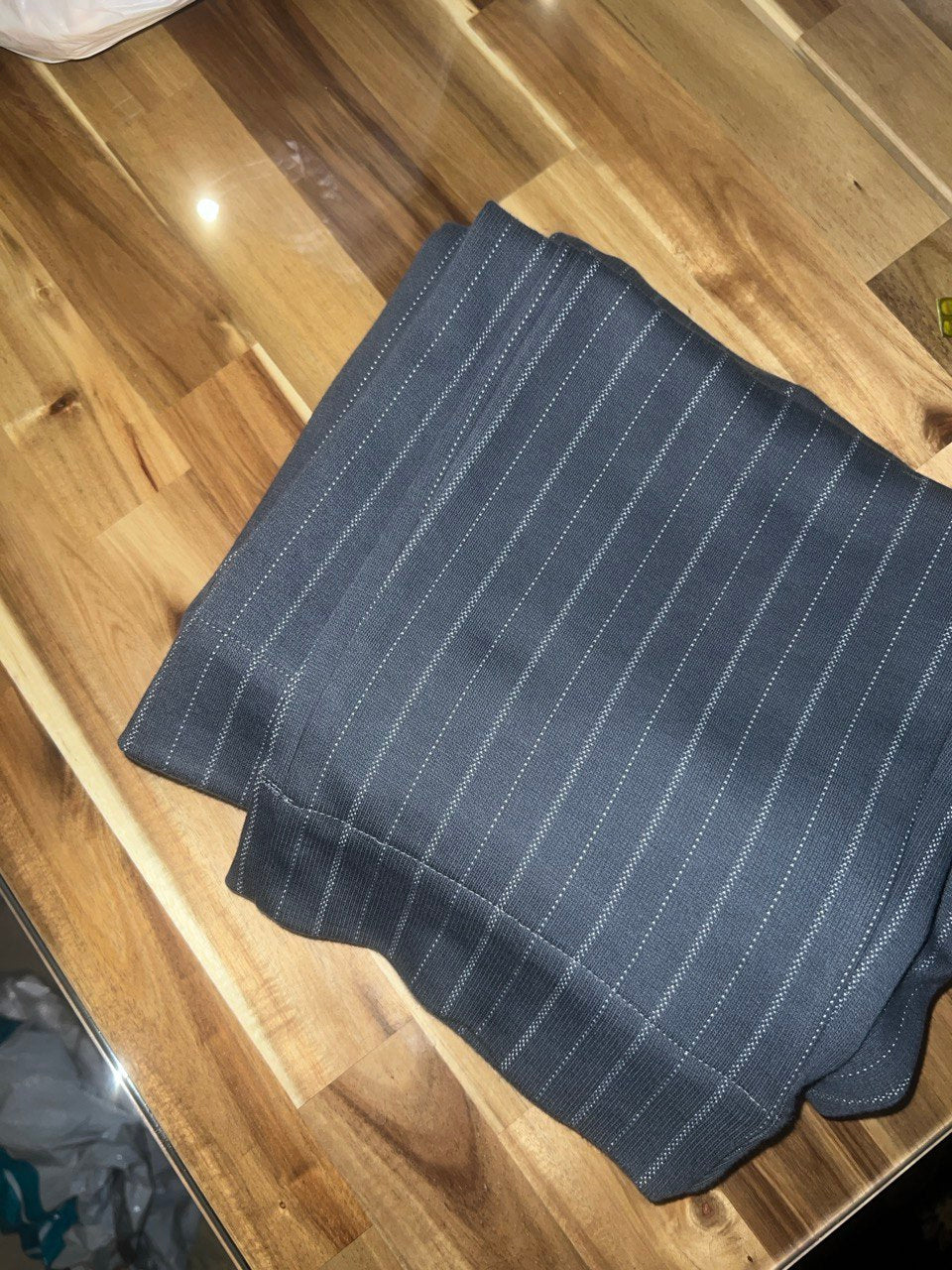 Striped Elegante Pants Grey