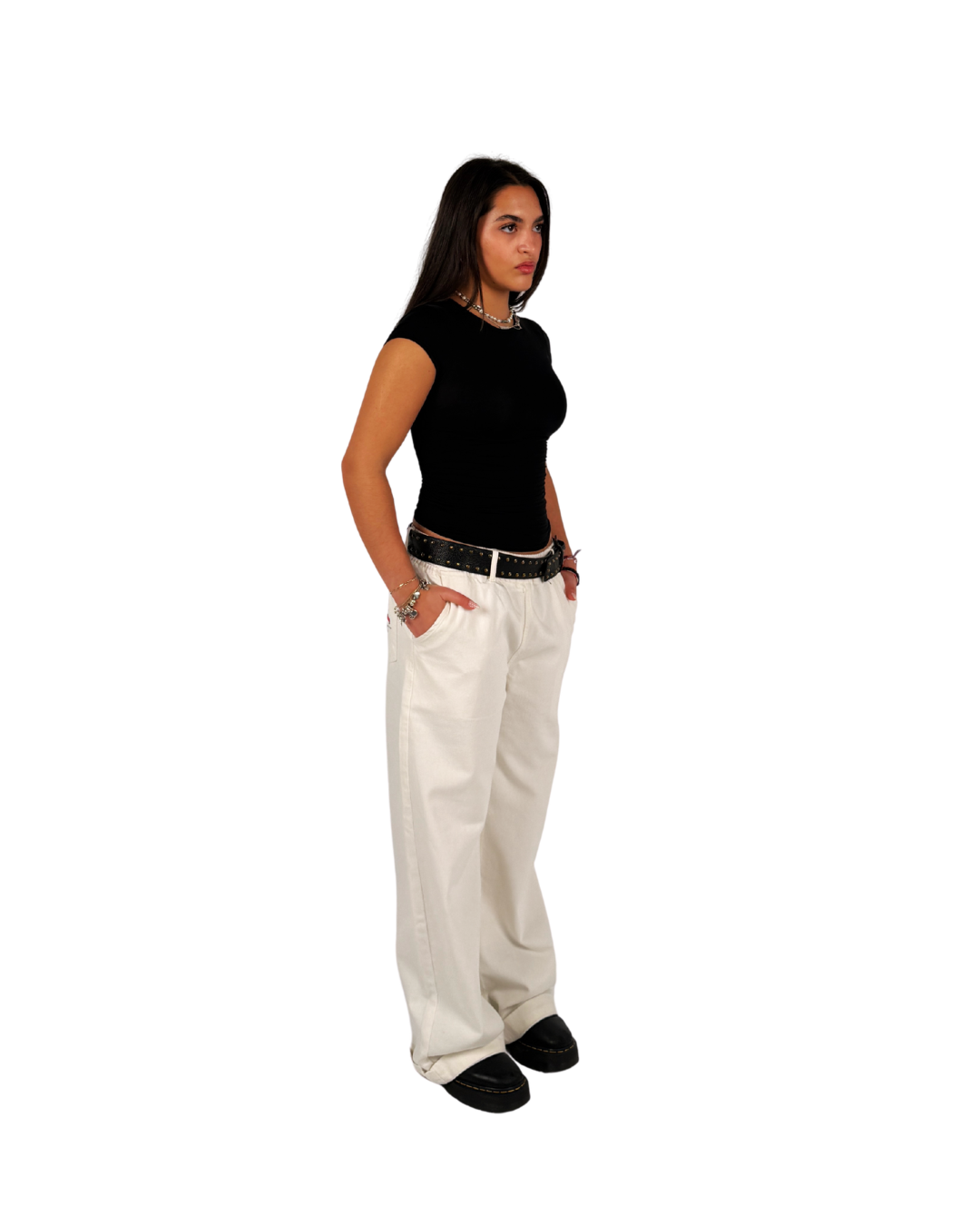 Japanese Worker Pants White w