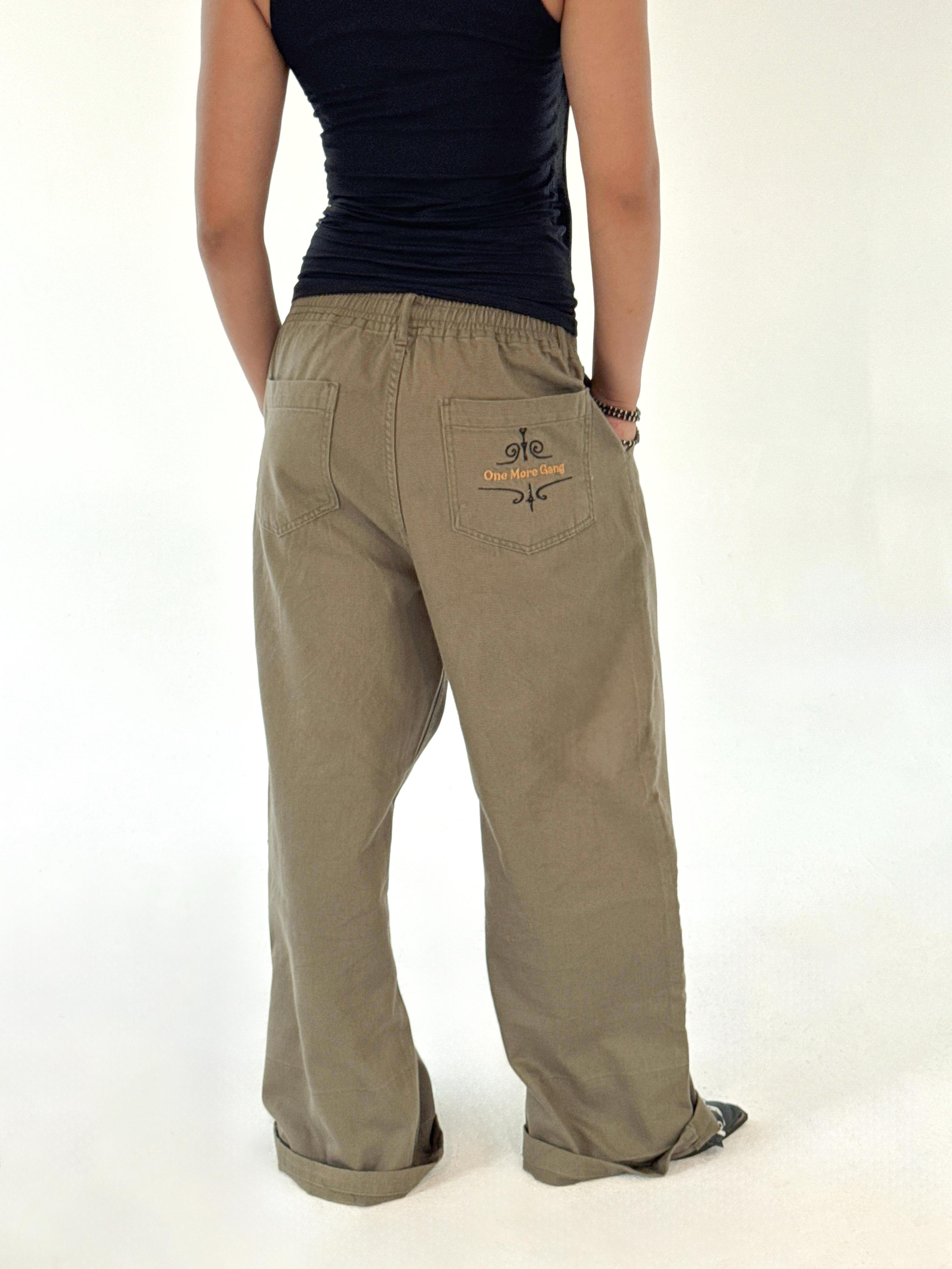 PRE-ORDER] Japanese Worker Pants Green w -3 weeks- – ONEMOREGANG