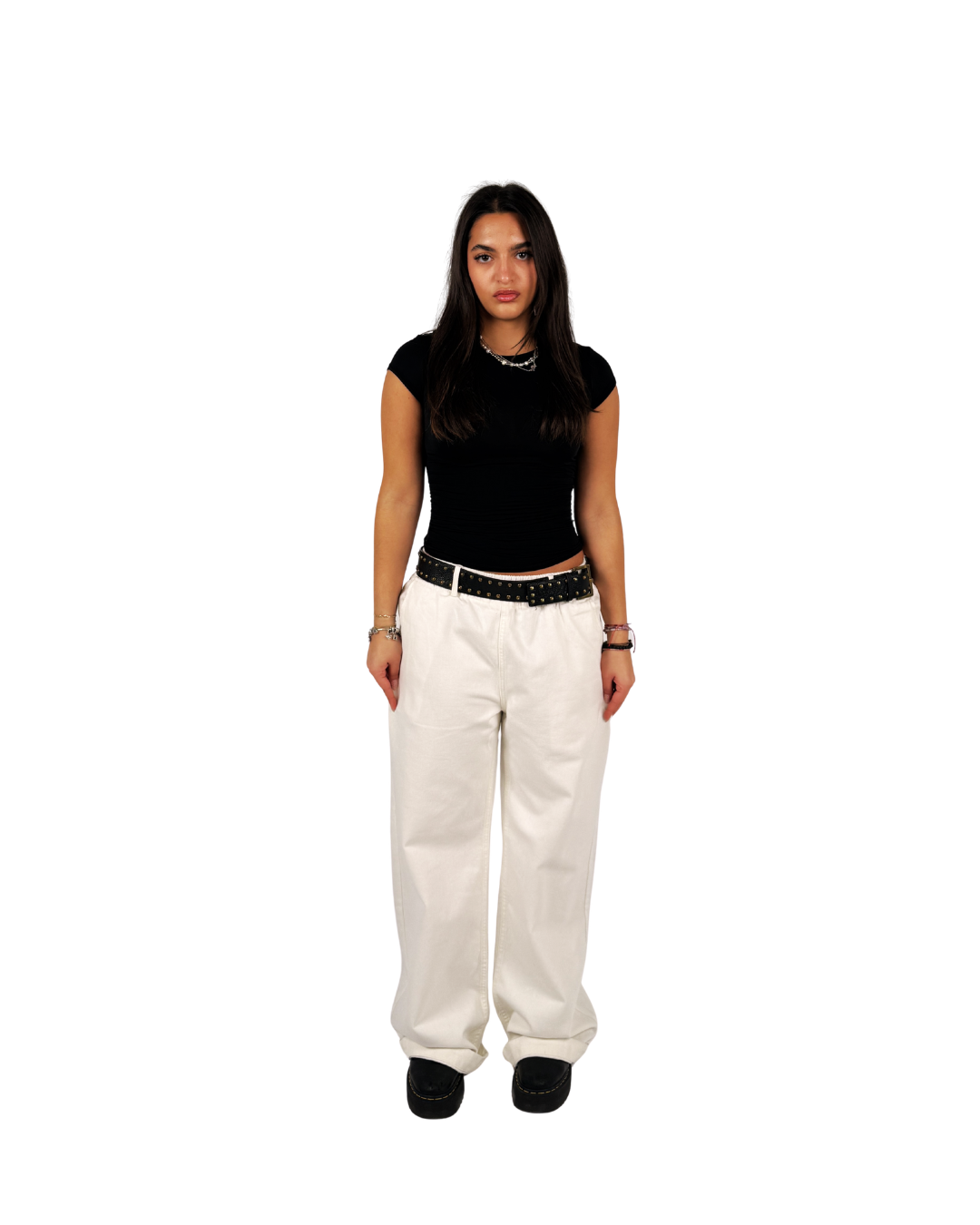 Japanese Worker Pants White w