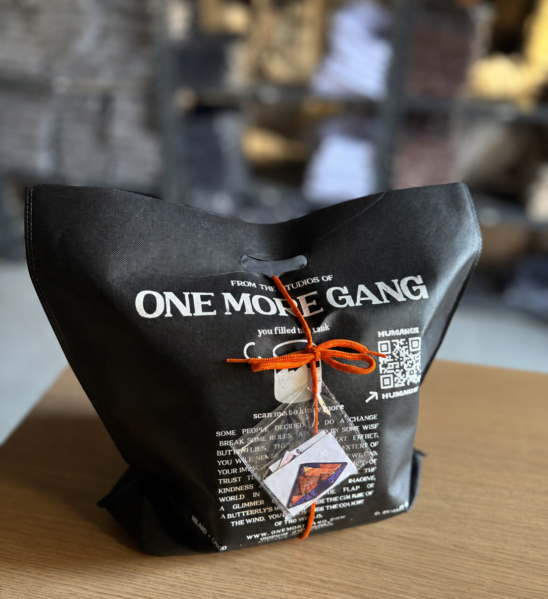 Gift bag wrap