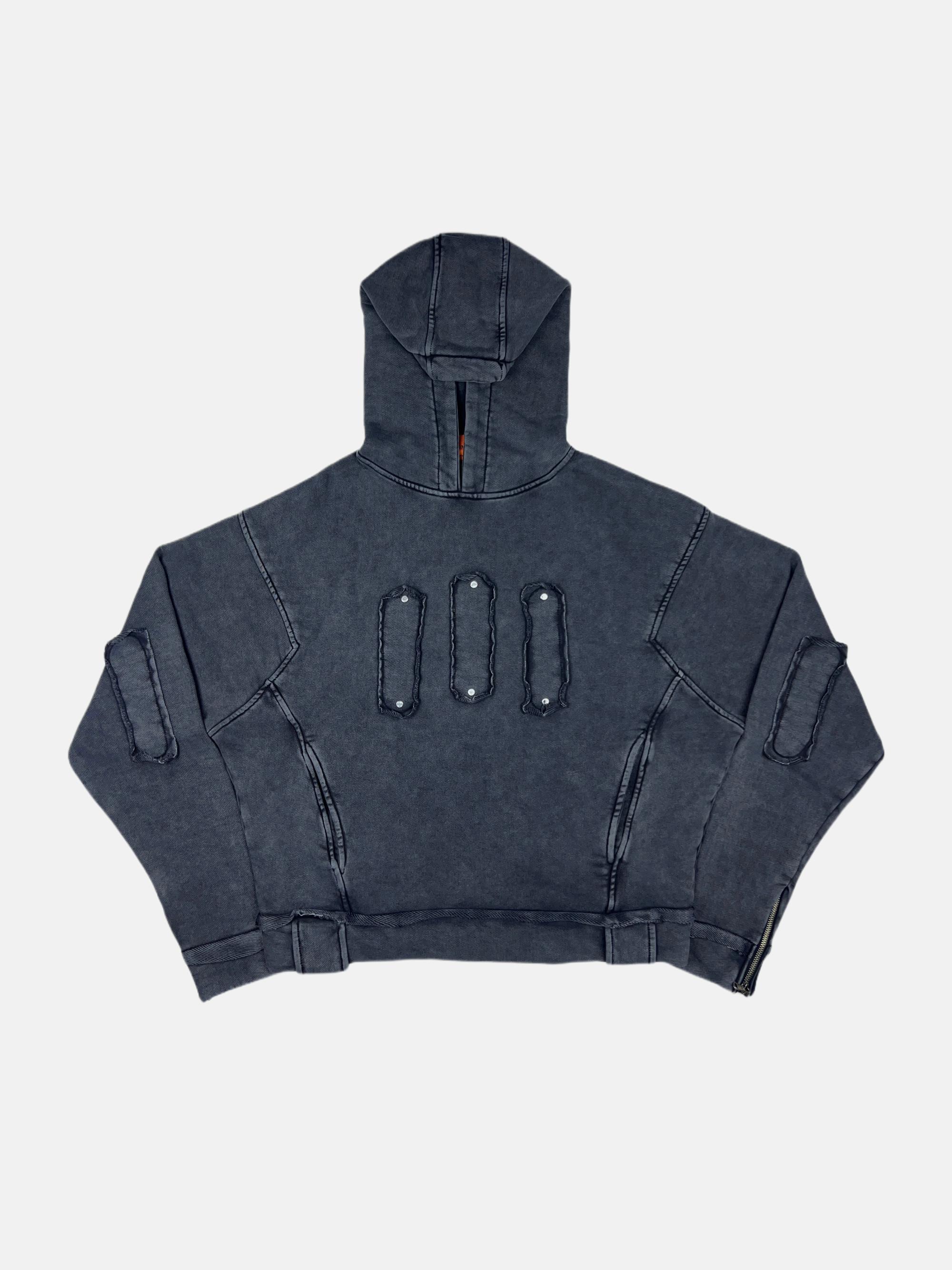 [LIMITED-EDITION] Retro® hoodie grey