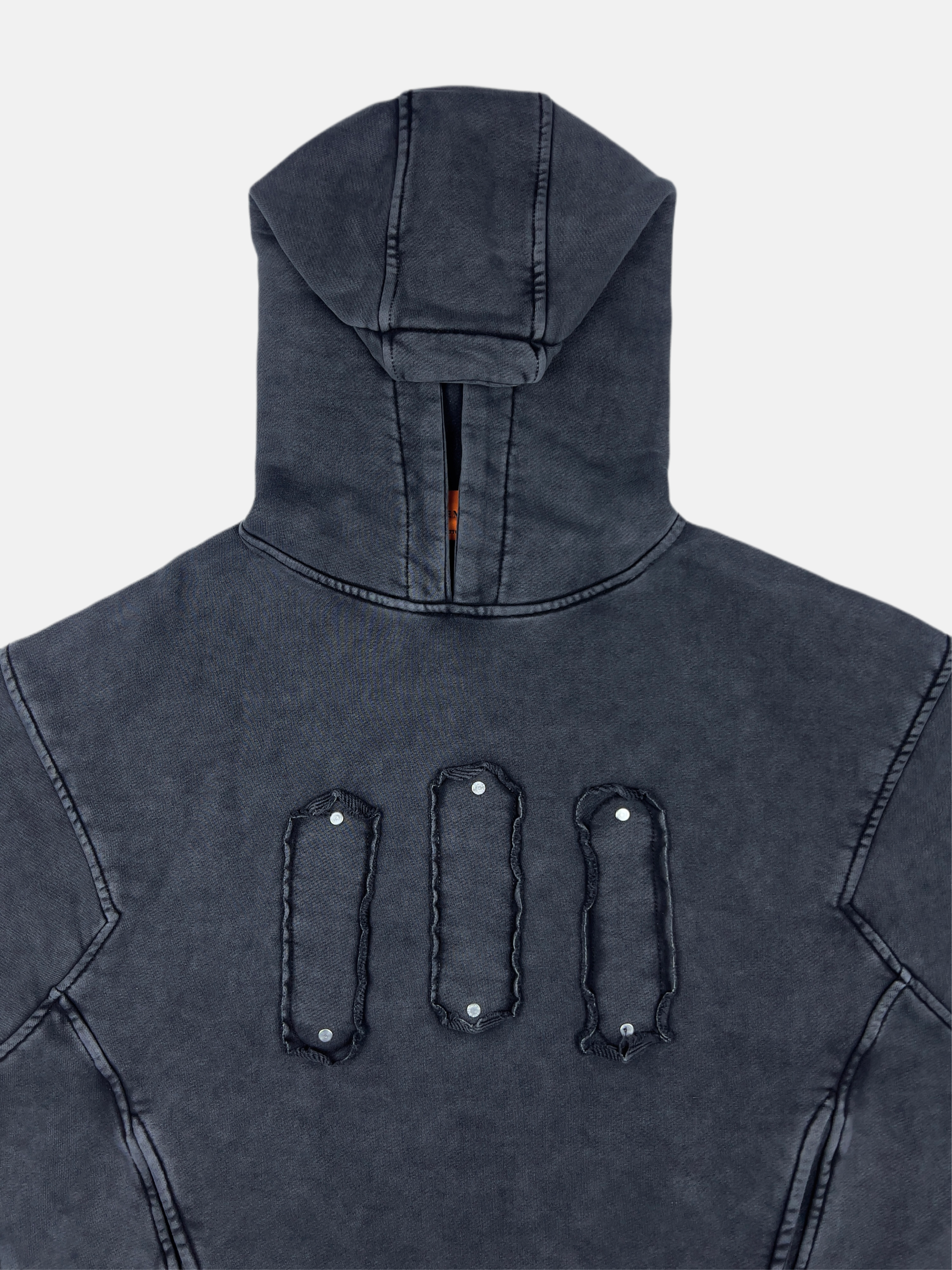 [LIMITED-EDITION] Retro® hoodie grey