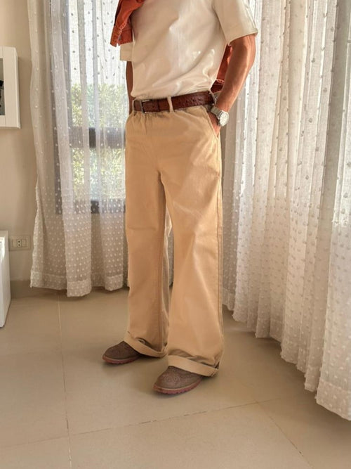 Japanese Worker Pants beige [Limited]