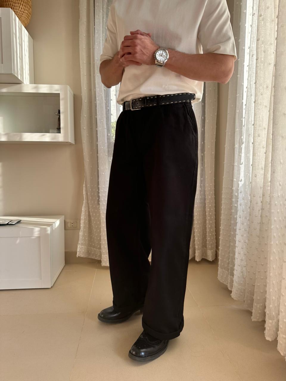 Japanese Worker Pants Black [Limited]