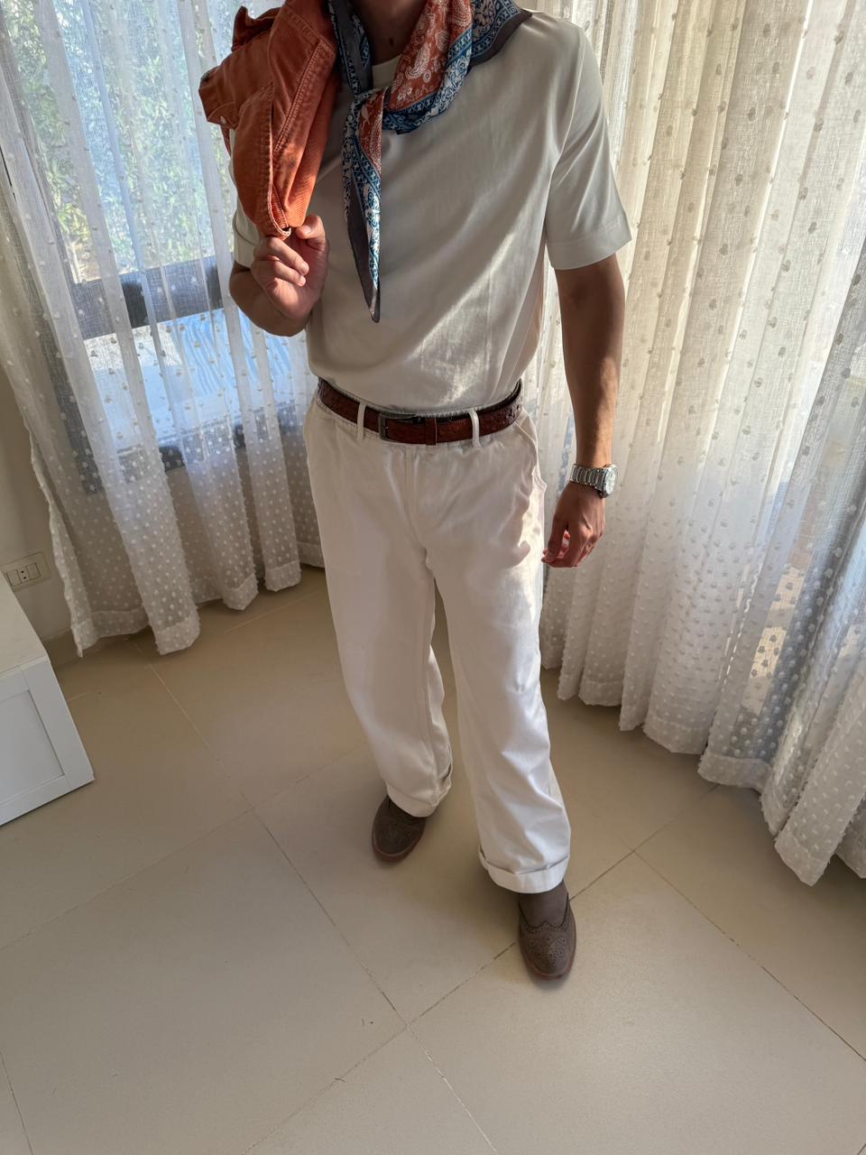 Japanese Worker Pants White 3rd restock