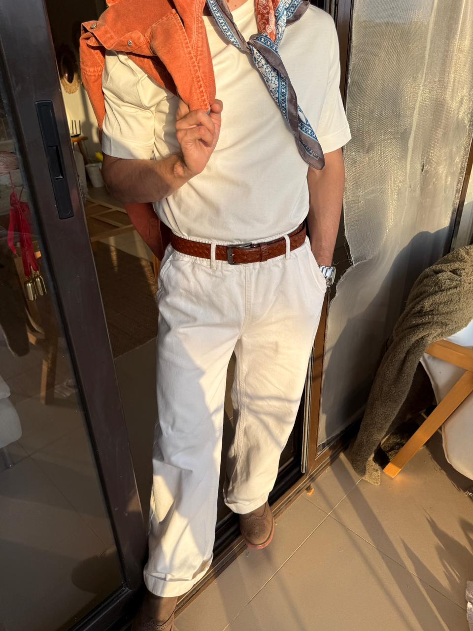 Japanese Worker Pants White 3rd restock