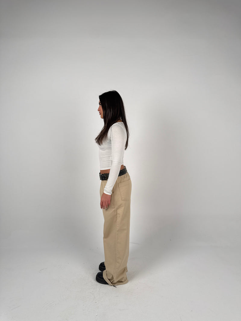 [PRE-ORDER] Japanese Worker Pants beige w -2 weeks-