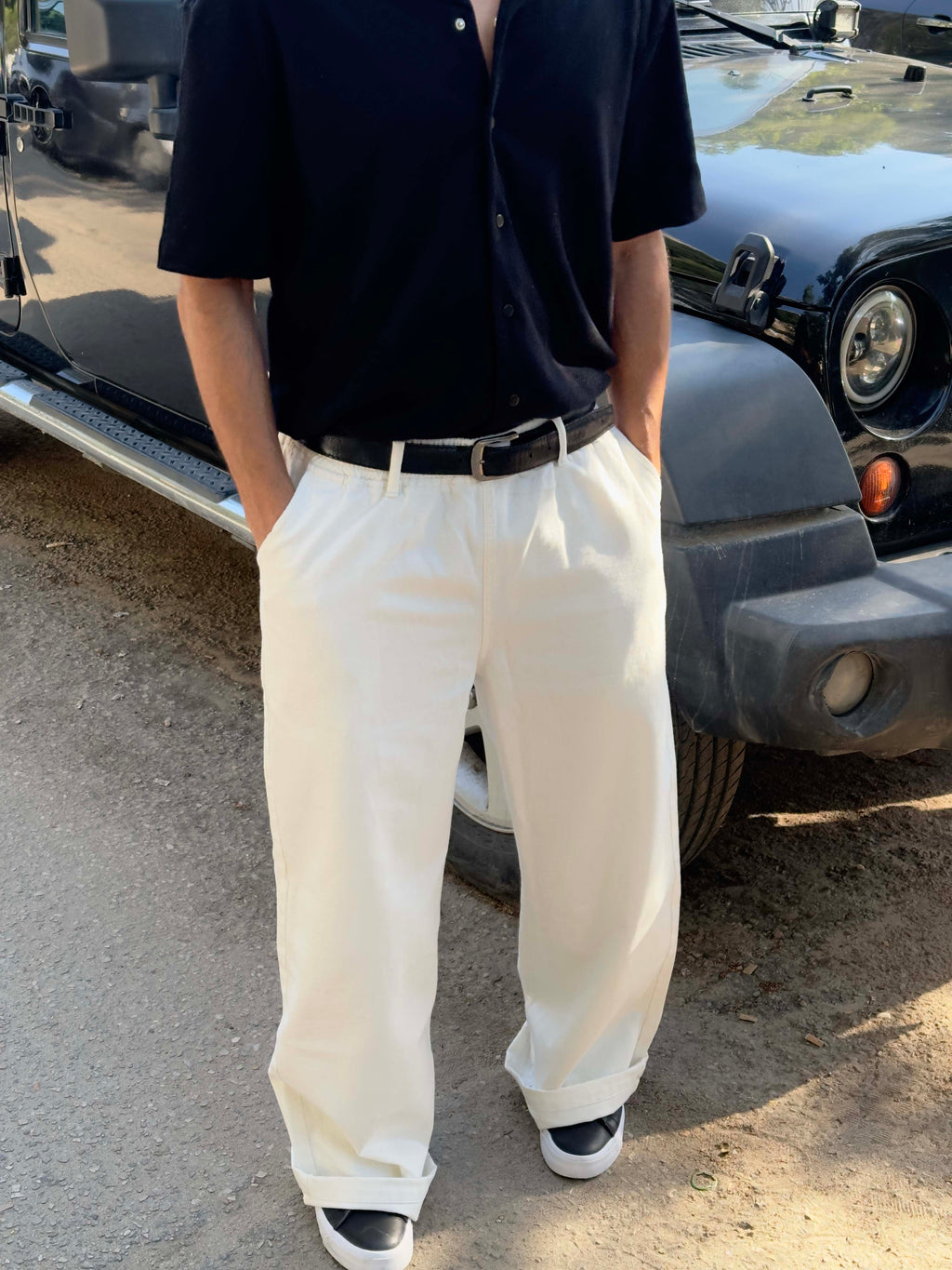 Japanese Worker Pants White 2nd restock [Pre-Order 10 Days]
