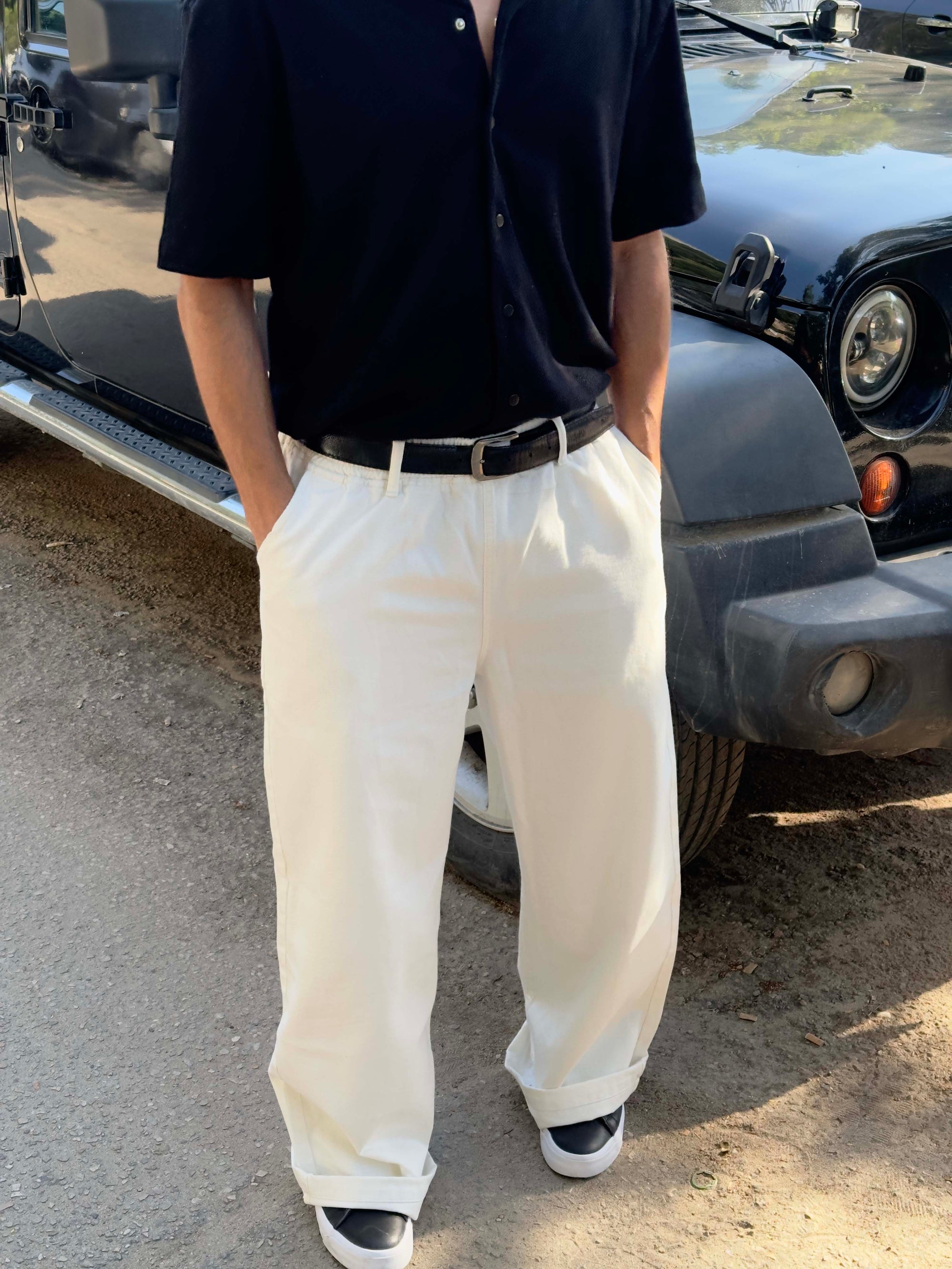 Japanese Worker Pants White 2nd restock [Pre-Order 10 Days]