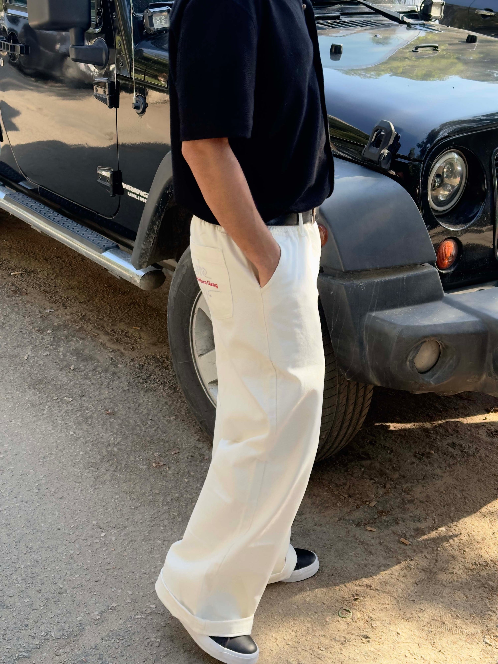 Japanese Worker Pants White 2nd restock [Pre-Order 10 Days]