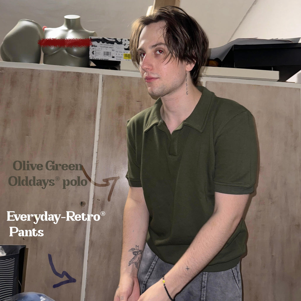 Olddays Polo Olive
