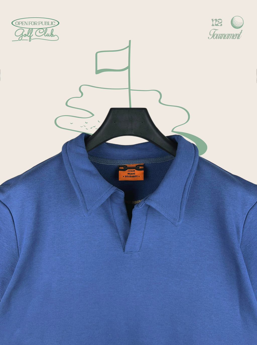 Olddays Polo Cobalt