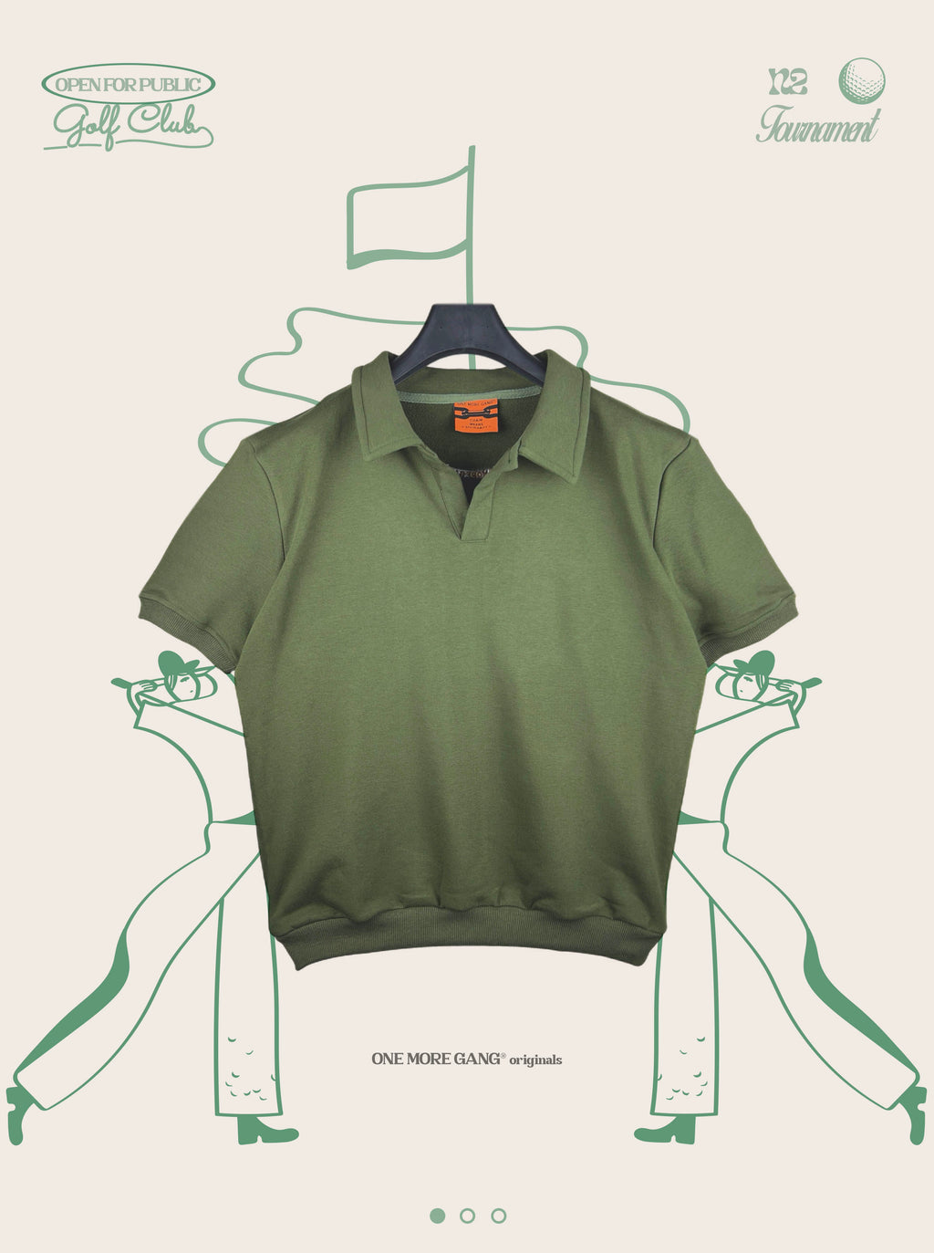 Olddays Polo Olive