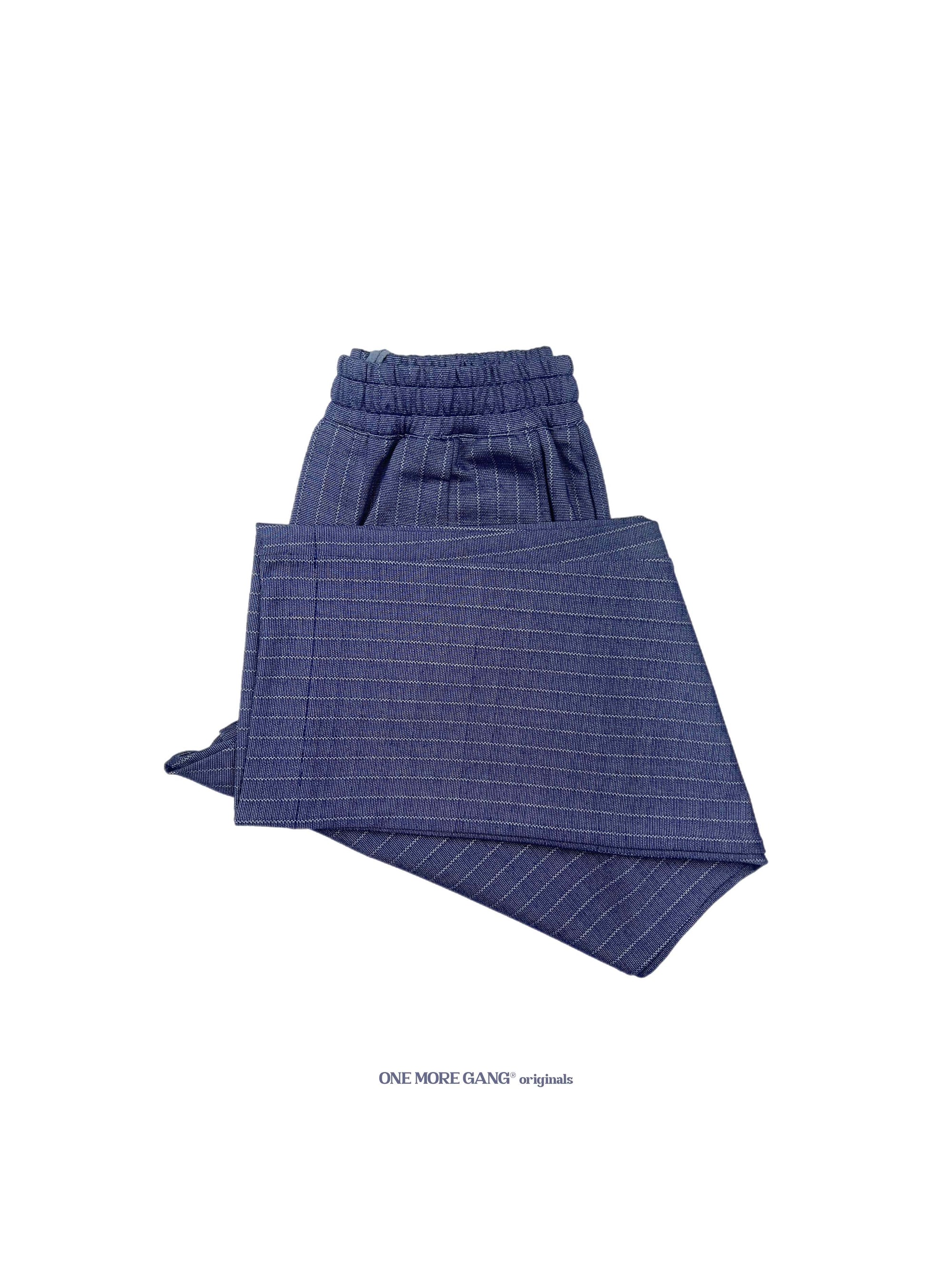 Striped Pants Blue