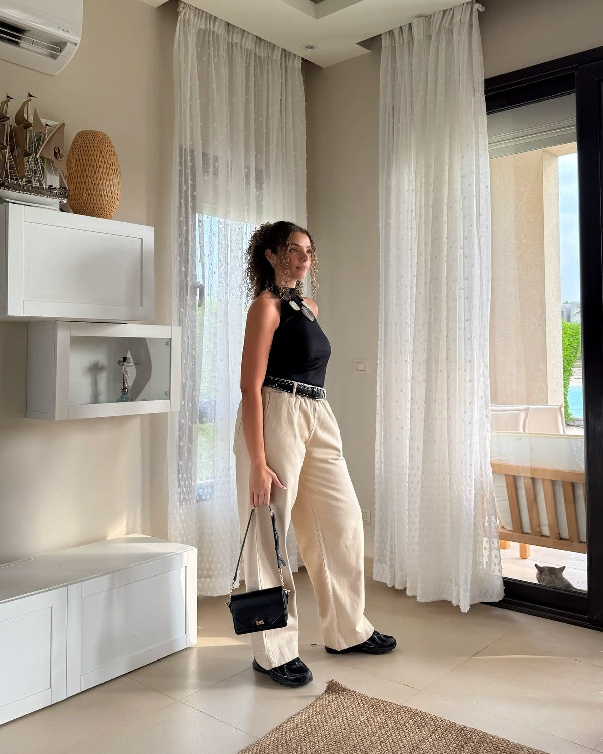 Japanese Worker Pants beige w