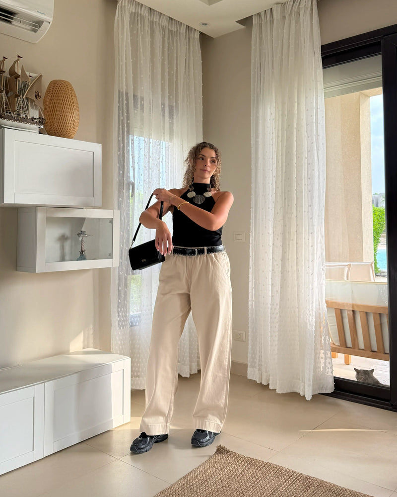 Japanese Worker Pants beige w