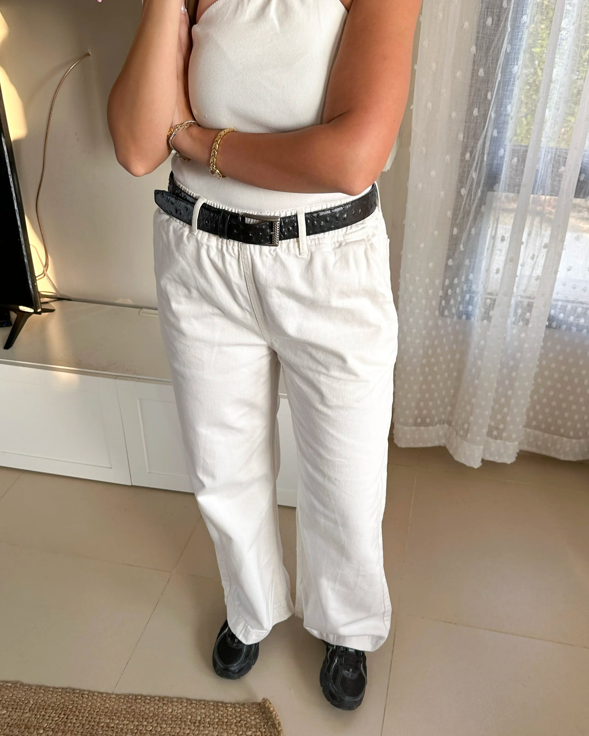 Japanese Worker Pants White w